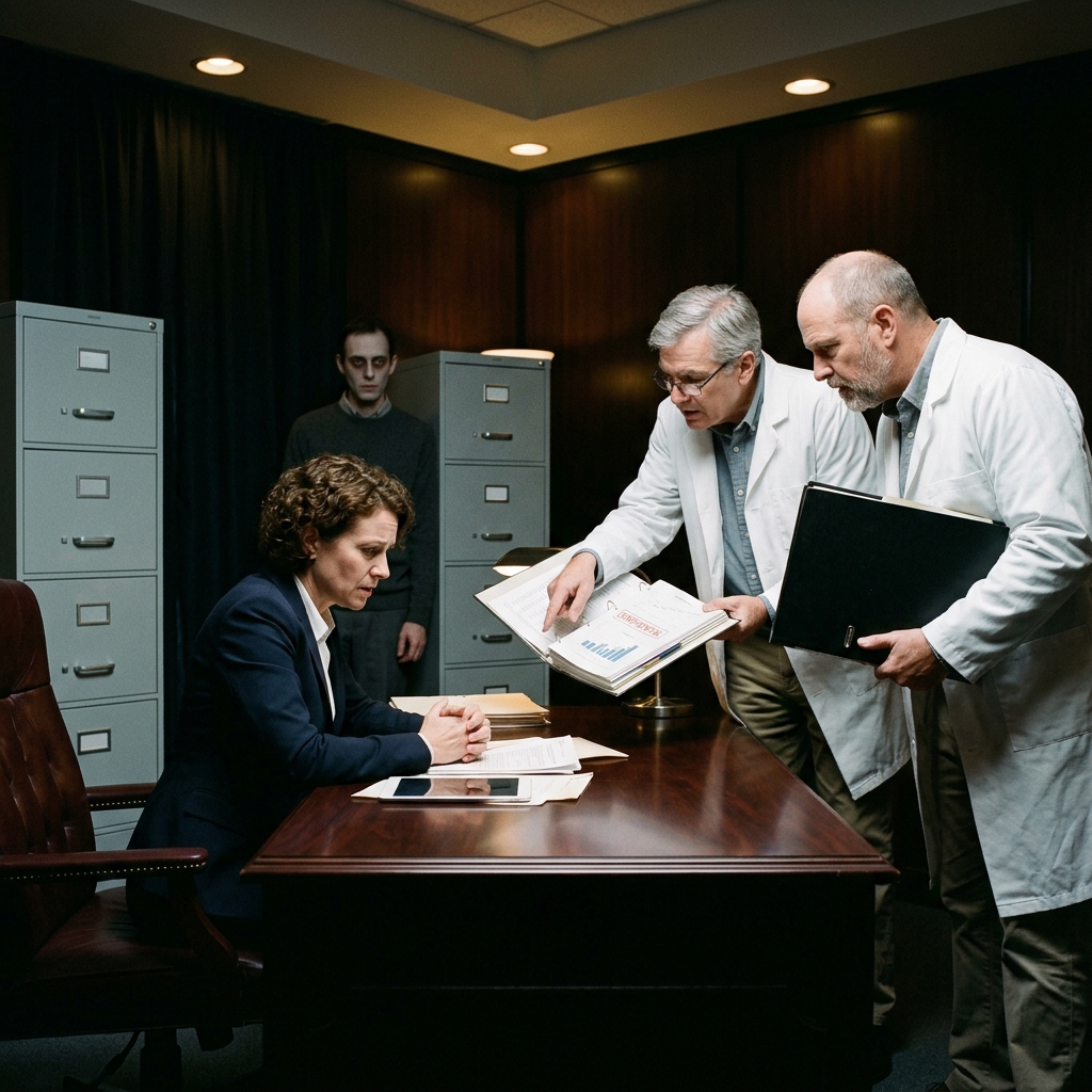 Caroline in executive office