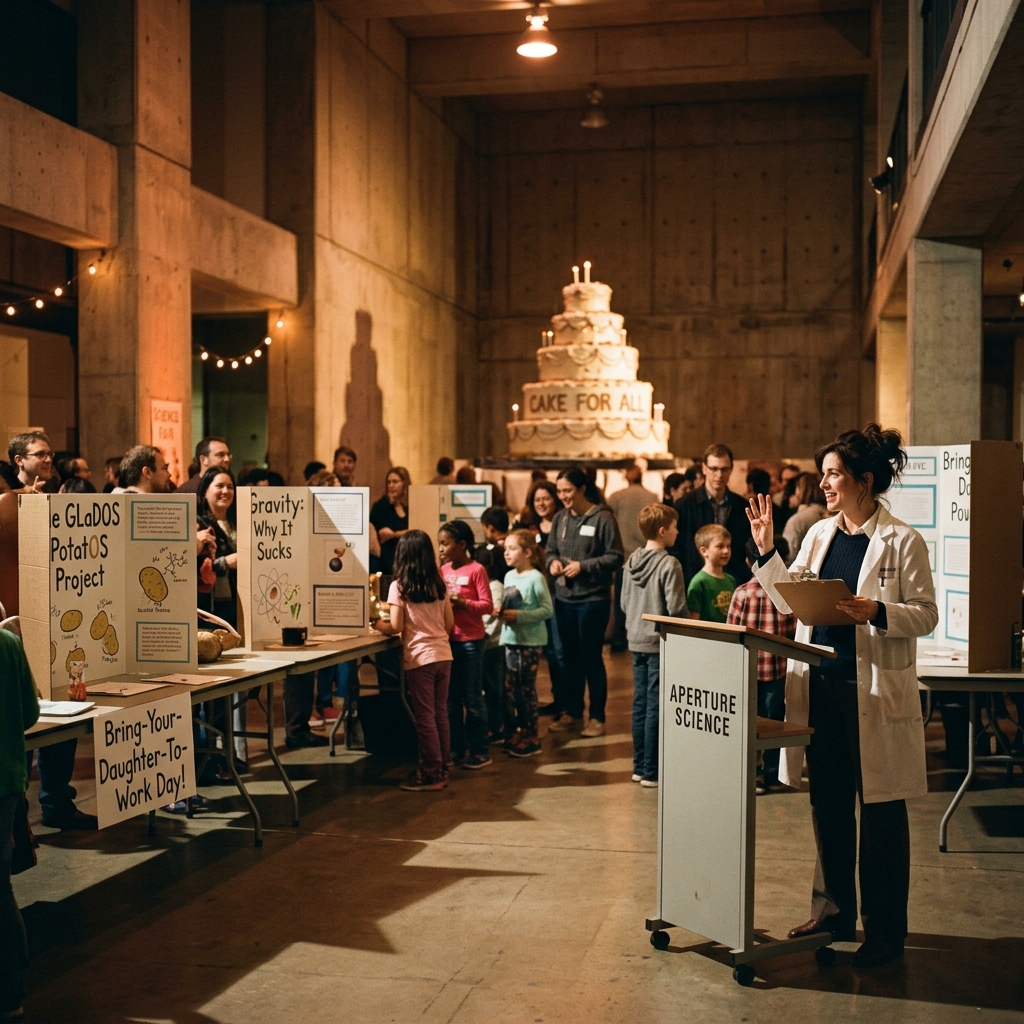 Science Fair decors and families